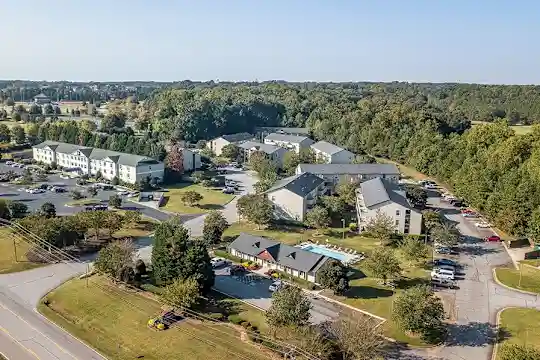 view of drone / aerial view