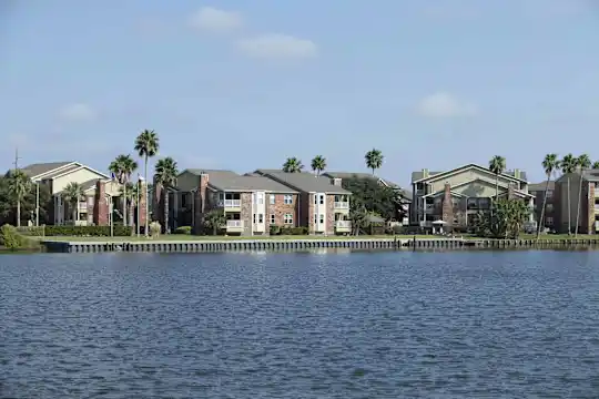 view of property view of water