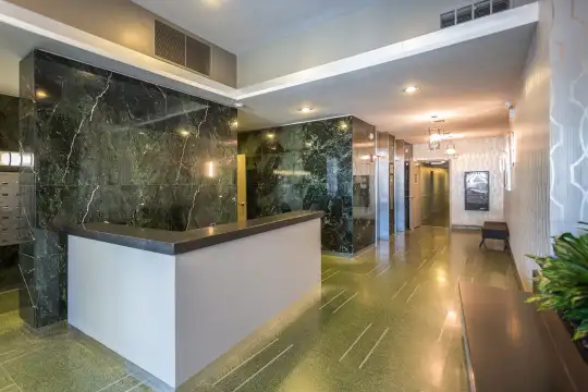 view of reception area