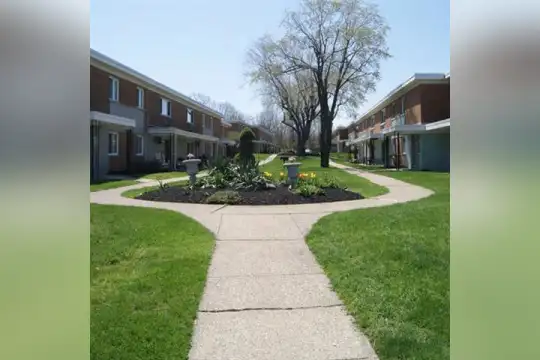 surrounding community featuring a large lawn