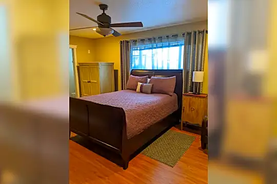 queen bed
