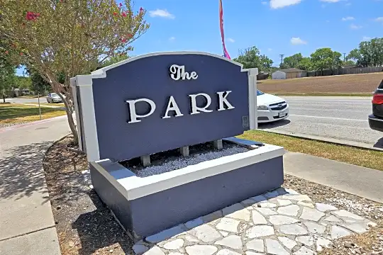The park Sign