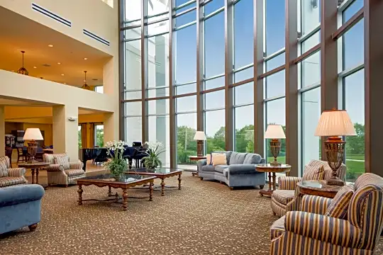 building lobby featuring carpet