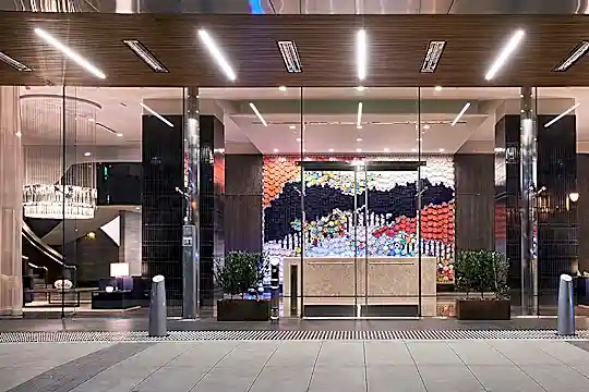 view of community lobby