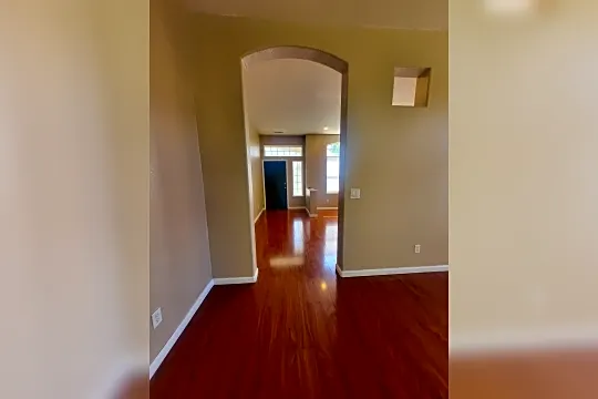 Walkway Connecting Living and Family Rooms