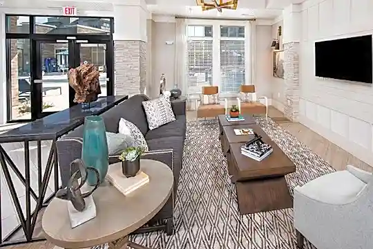 living room featuring TV