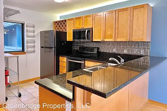 Counter Pantry with Appliance Storage - Transitional - Kitchen - Portland -  by Advantage Services Construction