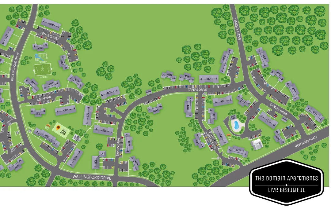 parking map pnc antenna wral - Triangle on the Cheap