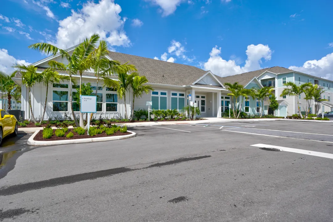 Florida port st saint lucie tradition square hi-res stock