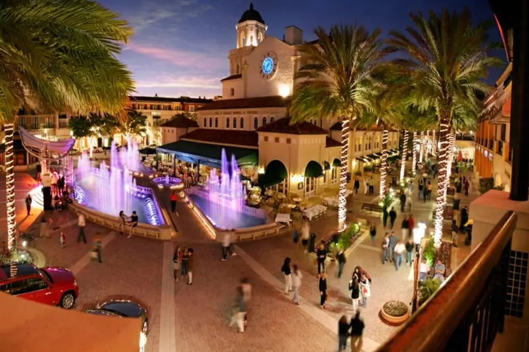 CityPlace shopping plan  West palm beach, Palm beach, West palm