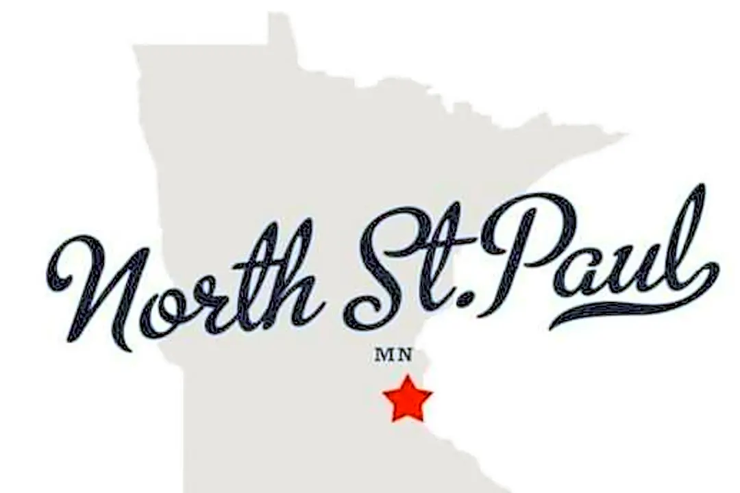 Map of North St.Paul, MN, Minnesota