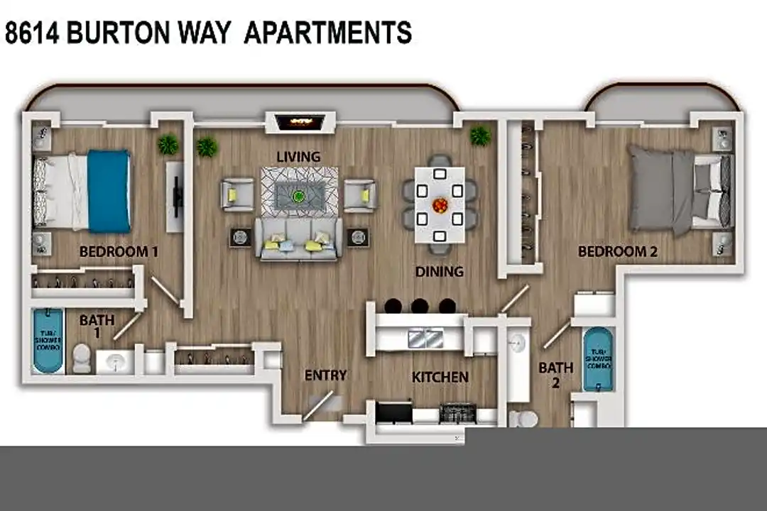 8614 Burton Way Los Angeles CA Houses for Rent Rent