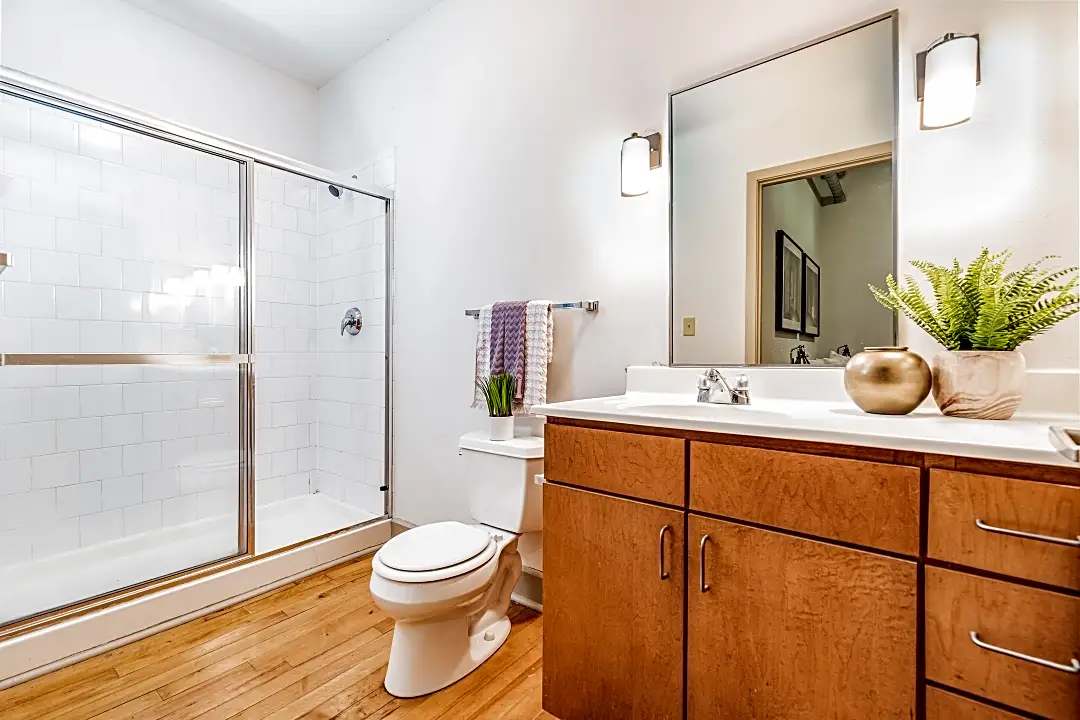 St. Louis apartment has a toilet and bathtub in the kitchen