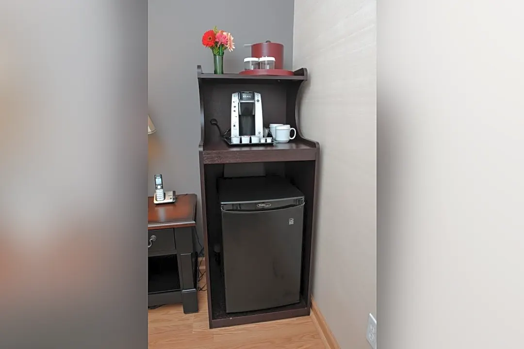 Hotel Room Rental Home Mini Fridge Microwave Combo Cabinet