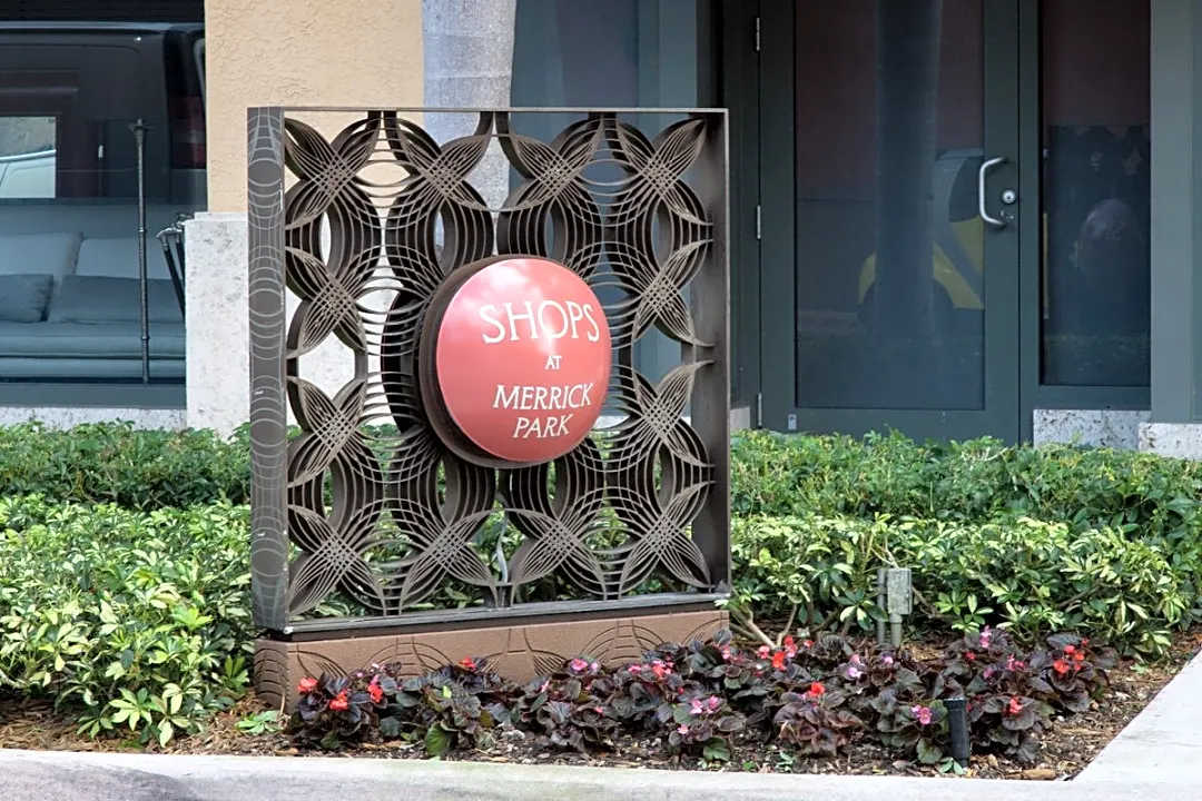 Miami Florida Coral Gables Shops at Merrick Park upscale outdoor