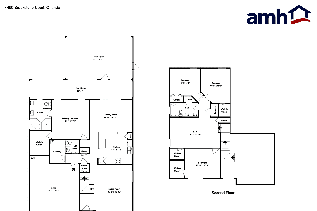 4490 Brookstone Court Orlando FL Houses for Rent Rent