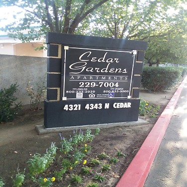 Cedar Gardens Apartments 4329 N Cedar Ave Fresno Ca