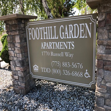 Foothill Gardens Apartments 1770 Russell Way Carson City Nv