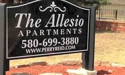 Community Signage, The Allesio Apartments, 0