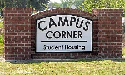 Community Signage, Campus Corner, 1
