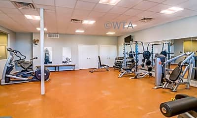 Fitness Weight Room, 8010 Aeromedical, 0