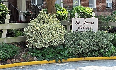 Community Signage, St. James Terrace, 0