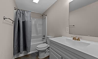 Bathroom, Room for Rent -  a 2 minute walk to transit stop V, 1