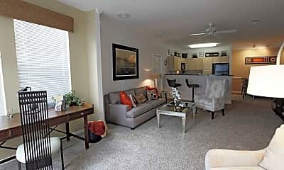 Living Room, Ashley Park in Brier Creek, 1