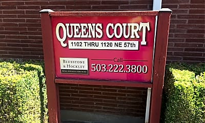 Queen's Court Apartments, 1
