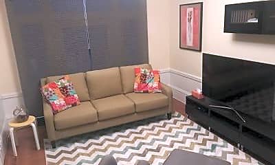 Living Room, 1630 Clay St, 0