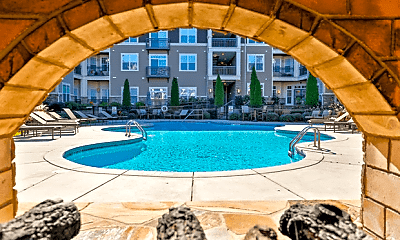 Pool, Fountains At Mooresville Town Square, 0