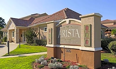 Community Signage, Arista Apartments, 0