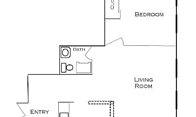 Living Room, 218 E 7th St, 2