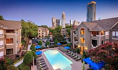 Pool, Uptown Gardens Apartments, 0