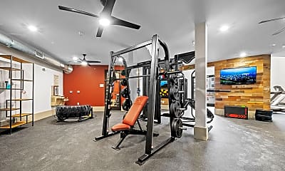 Fitness Weight Room, Canyon Springs, 2
