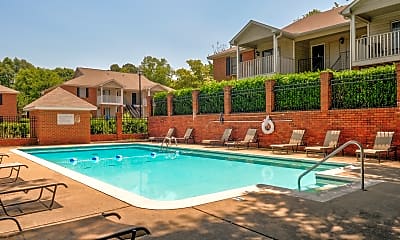 Pool, Turtle Place Apartments, 0