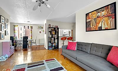 Living Room, 330 W 145th St #503, 1