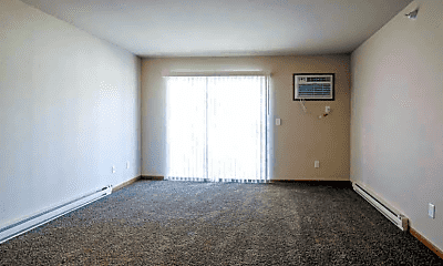 Living Room, Fox Run Apartments, 2