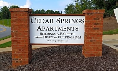 Cedar Springs Apartments, 1