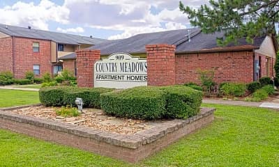 Community Signage, Country Meadows Apartments, 2