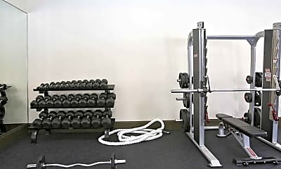 Fitness Weight Room, Belterra Springs Apartments, 2
