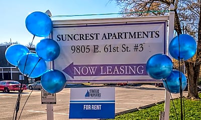 Community Signage, Suncrest Apartments, 2