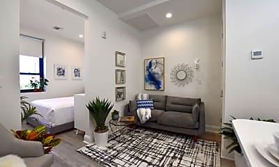 Living Room, 35 Broadway Luxury Rentals, 0