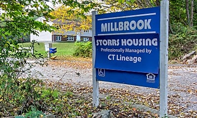 Community Signage, Millbrook Apartments, 1