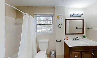 Bathroom, Room for Rent -  a 8 minute walk to transit stop T, 1