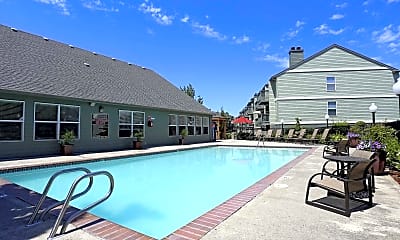 Pool, Parkside Apartments, 0