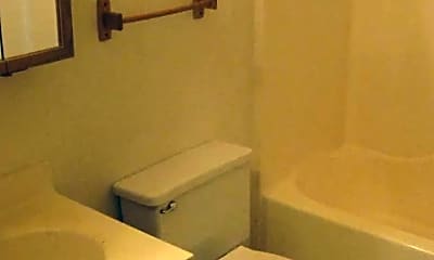 Bathroom, Prairie Village Apartments, 2