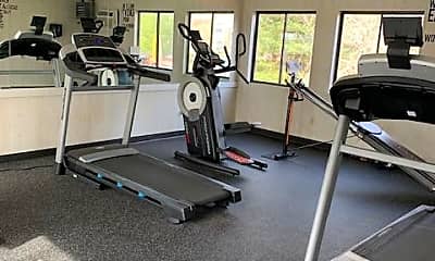Fitness Weight Room, Peppertree Apartments, 2
