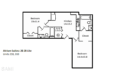 Bedroom, 502 W Laurel St, 2