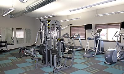 Fitness Weight Room, The Commons, 2